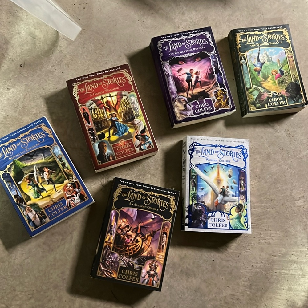 Land of stories books